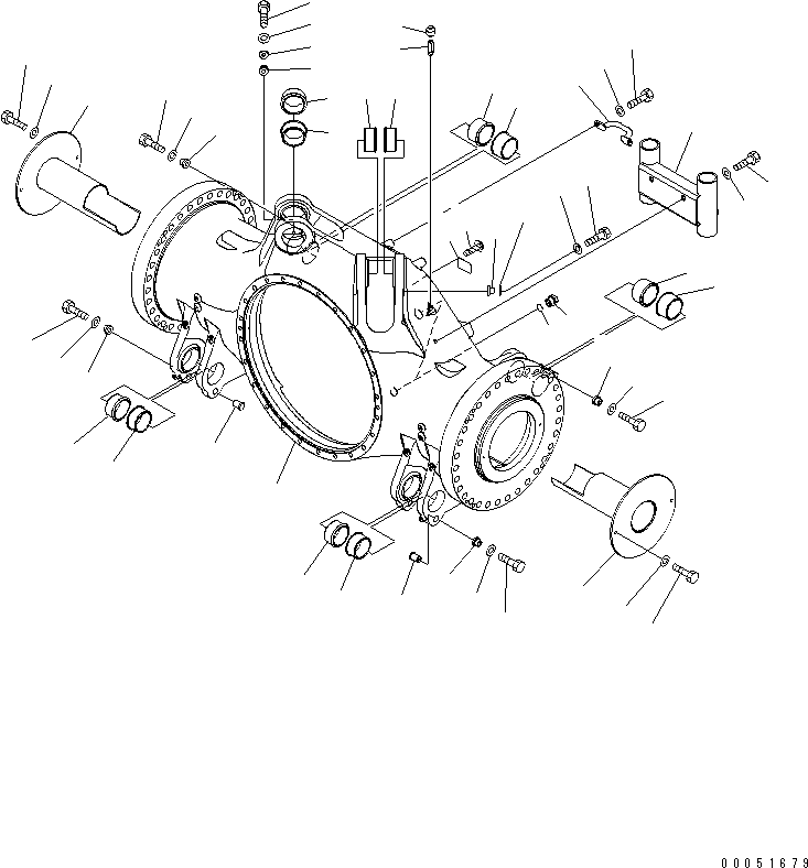 Втулка 561-52-8A180 KOMATSU