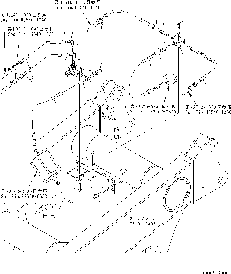 Шланг с торцевым уплотнением 02765-00304 KOMATSU