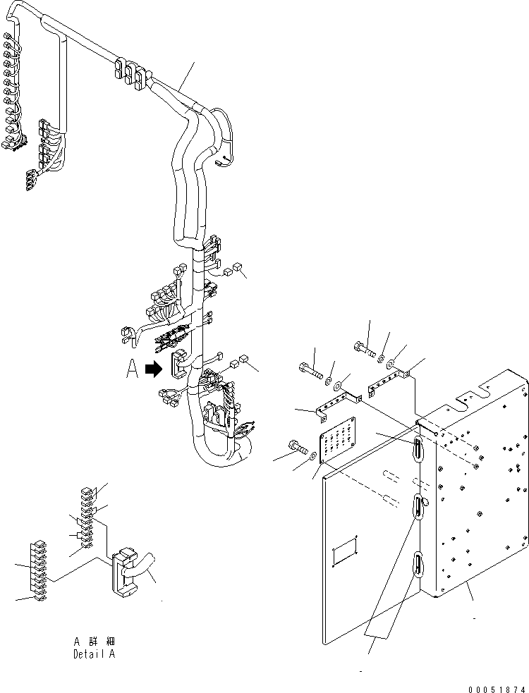 Жгут проводов 21T-06-34170 KOMATSU