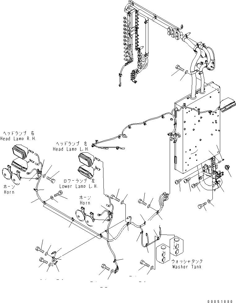 Заглушка разъёма 08191-00760 KOMATSU