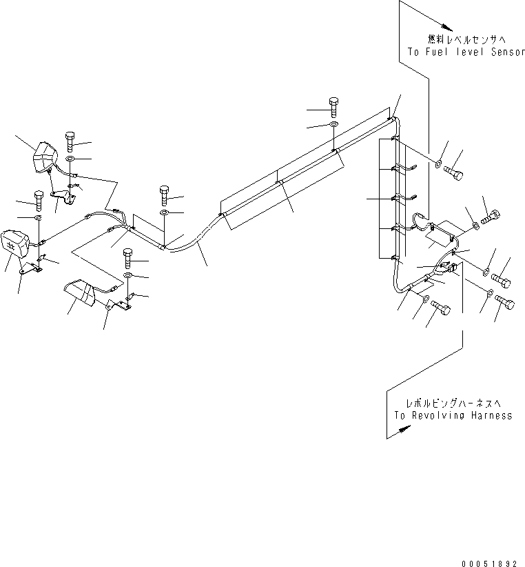 Жгут проводов 21T-06-32292 KOMATSU