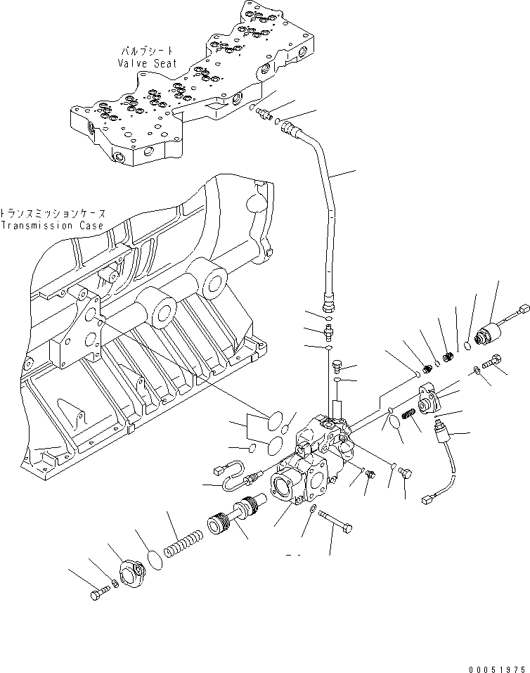 Клапан в сборе 561-15-74003 KOMATSU