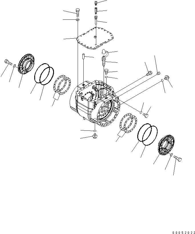 DIFFERENTIAL ASS'Y (424-22-31010) KOMATSU