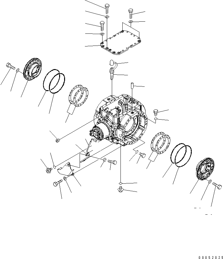 DIFFERENTIAL ASS'Y (424-23-31010) KOMATSU
