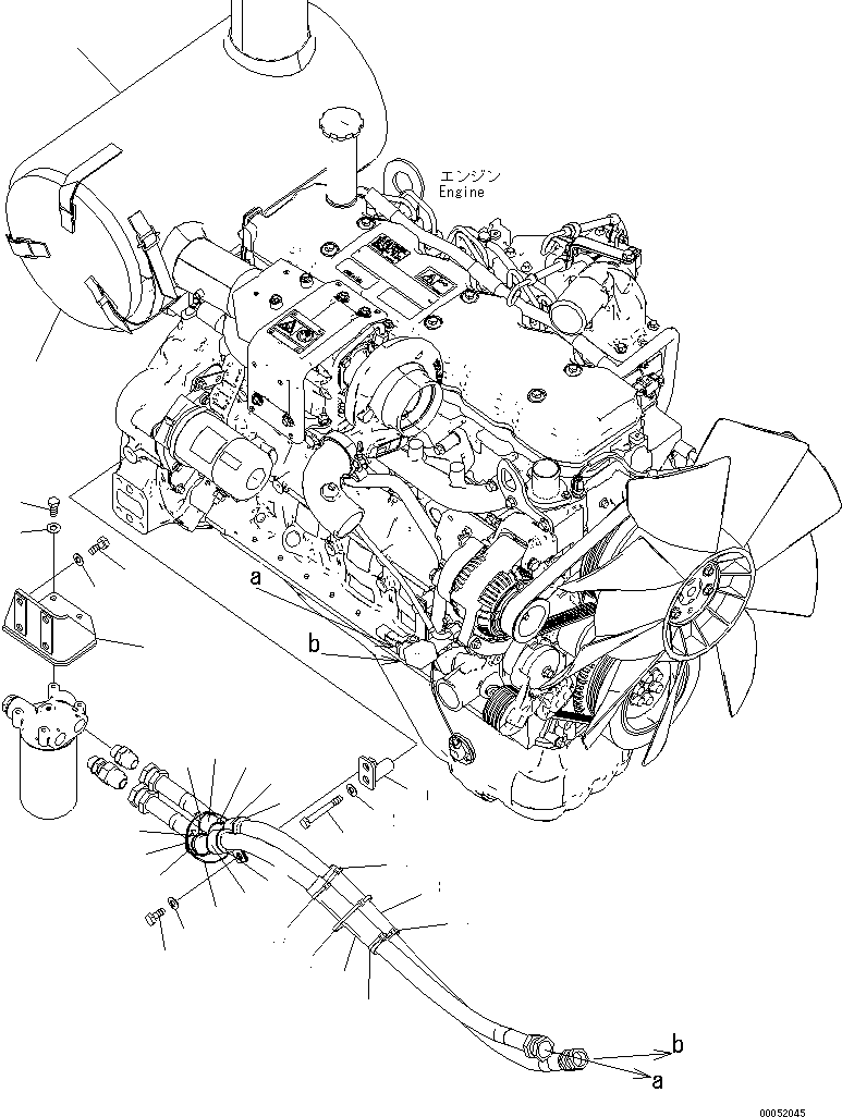 Кронштейн 22U-01-27141 KOMATSU