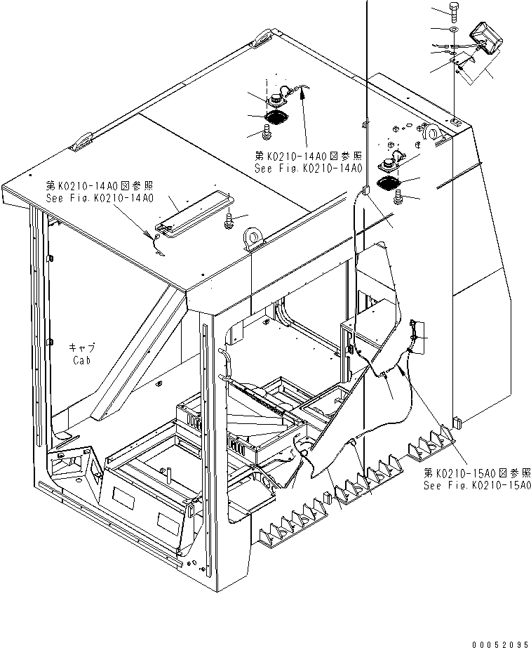 Антенна 08912-01500 KOMATSU