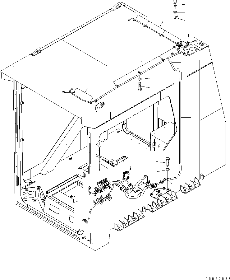 Жгут проводов 21T-06-32131 KOMATSU