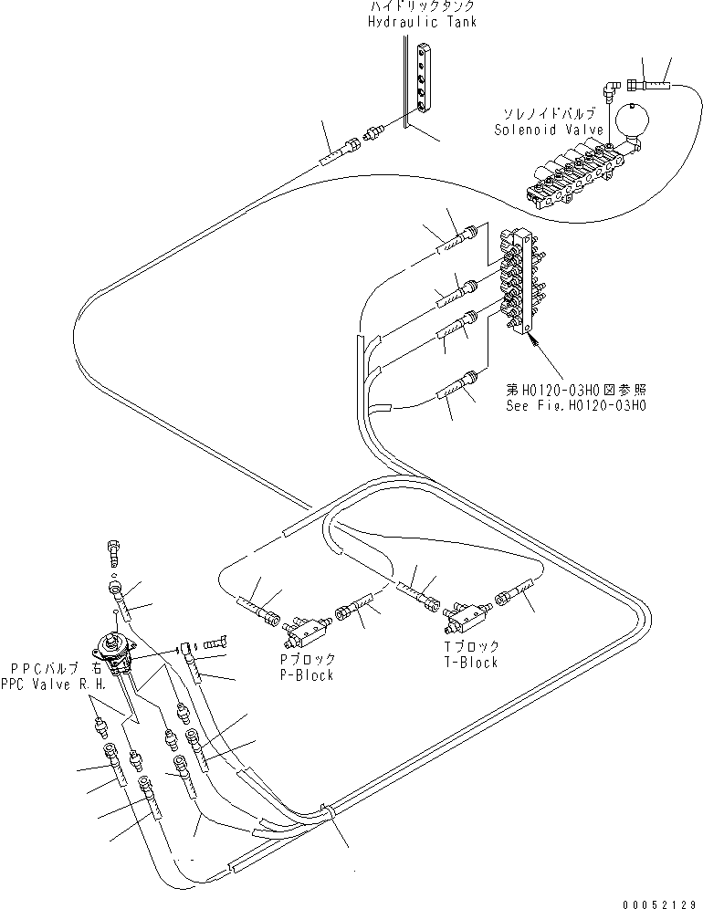Шланг 207-62-84350 KOMATSU
