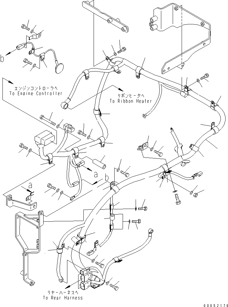 Жгут проводов 424-06-42136 KOMATSU