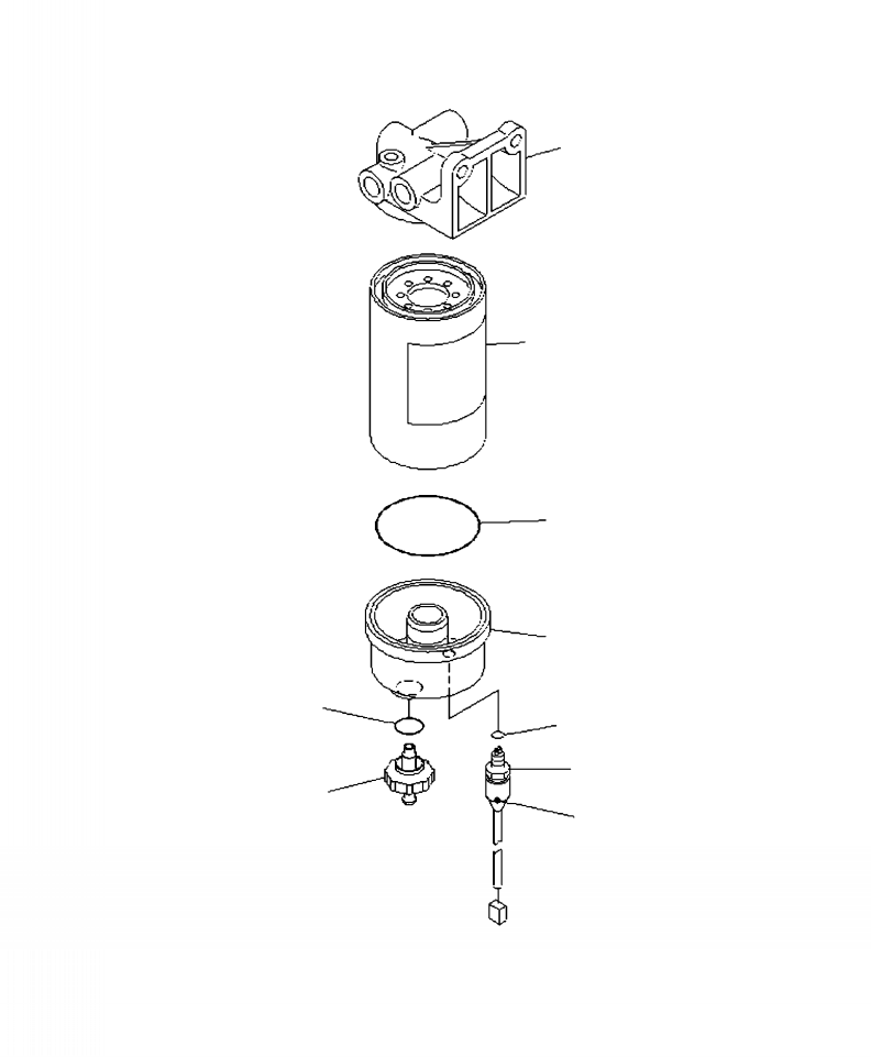 FILTER HEAD ASSEMBLY 6475-71-7211 KOMATSU