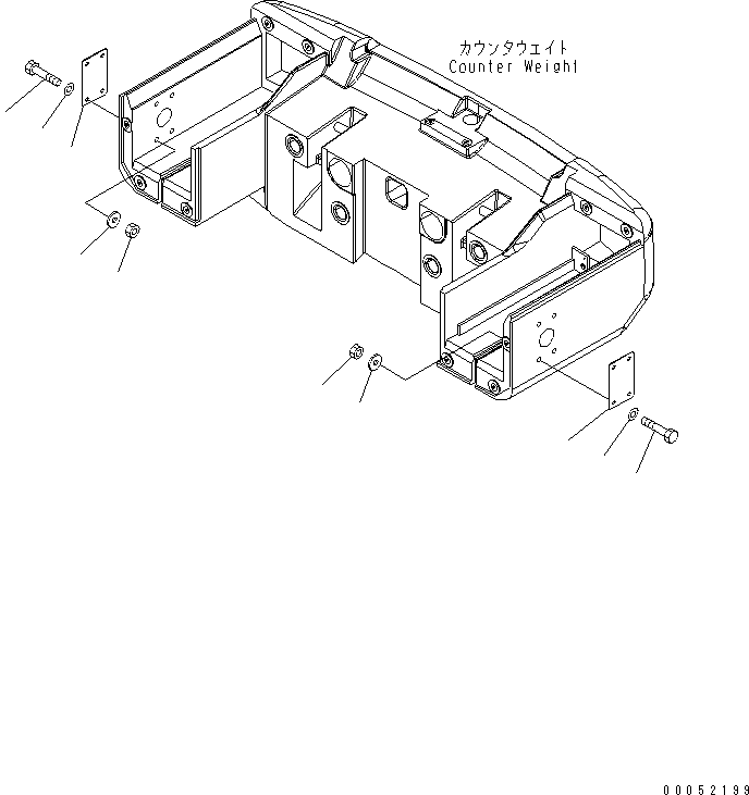 Пластина 421-06-44270 KOMATSU