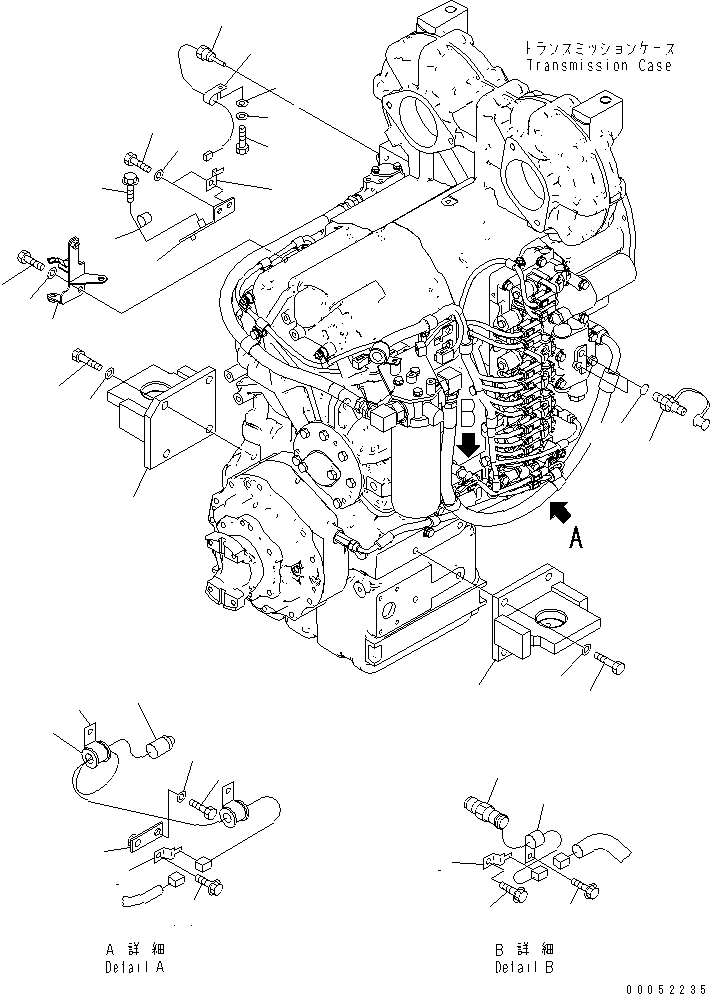 Кронштейн 424-62-43571 KOMATSU