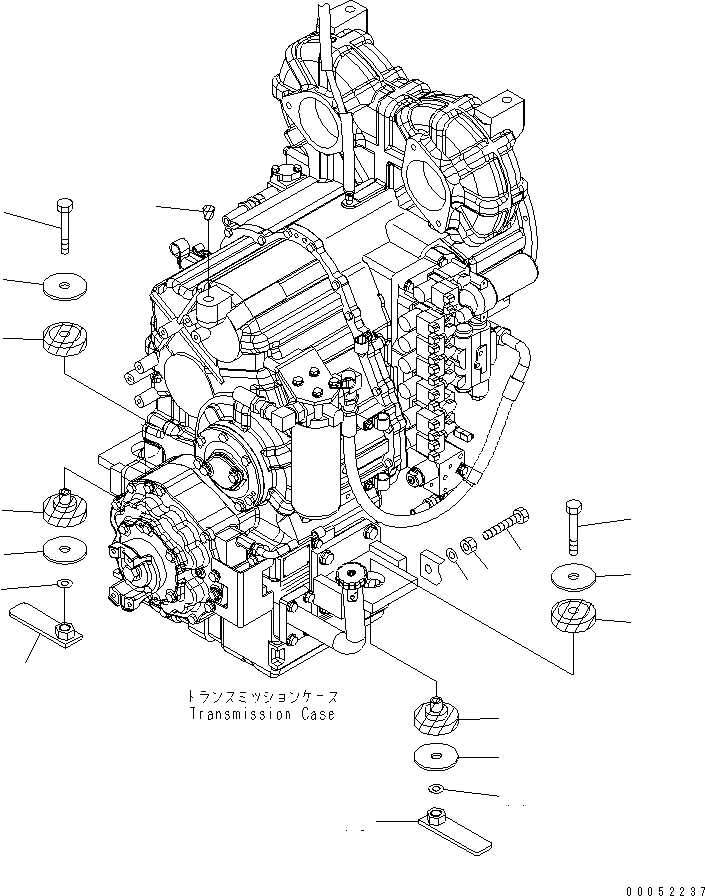 Пробка 07049-02460 KOMATSU