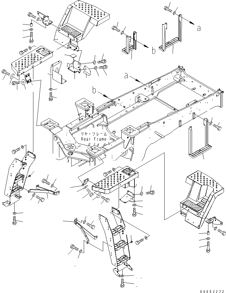 Подножка 424-46-42160 KOMATSU