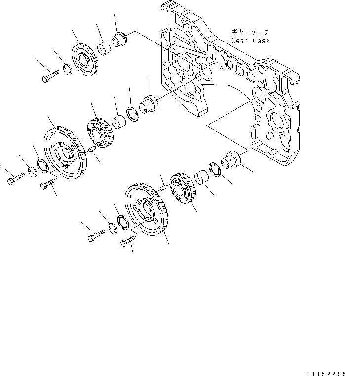 IDLER GEAR ASS'Y 6215-31-6500 KOMATSU