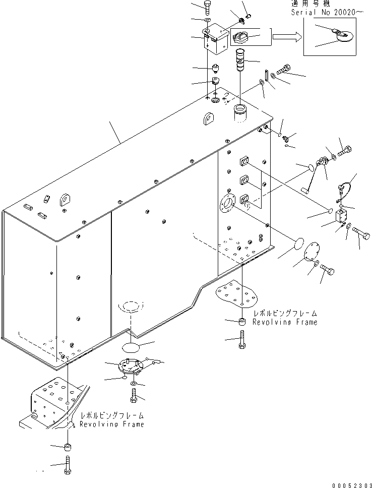 Корпус 600-815-3210 KOMATSU