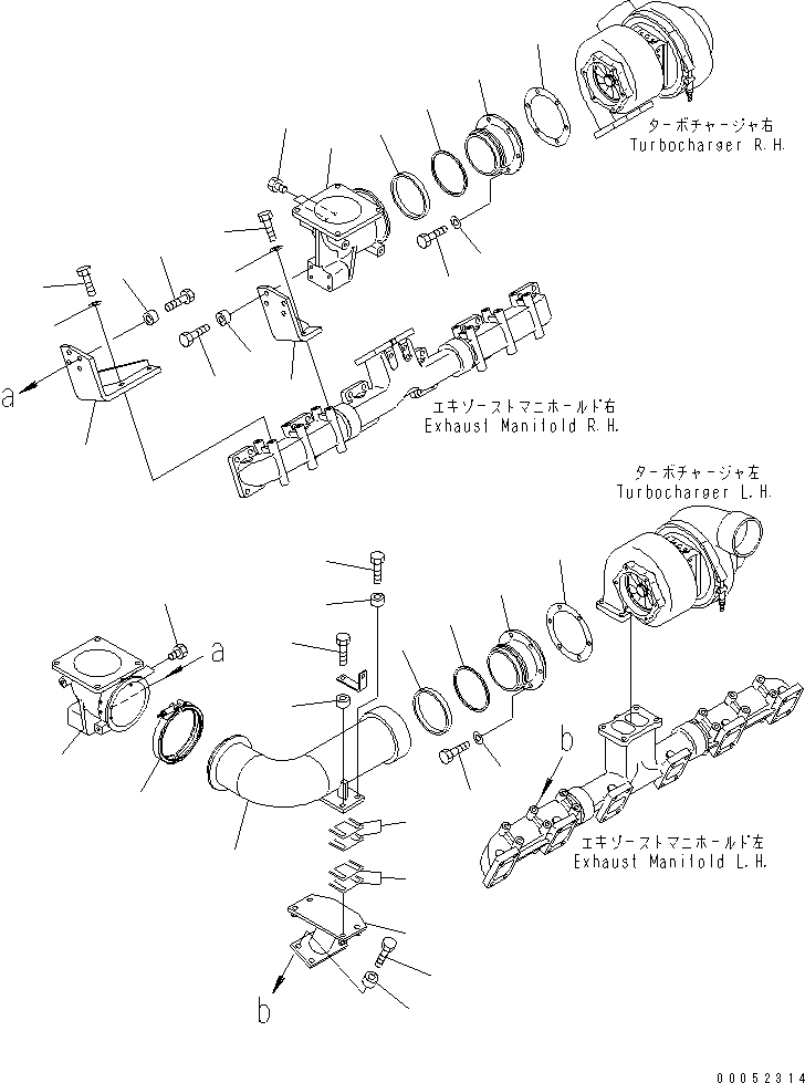 Elbow, Exhaust 6219-11-5880 KOMATSU