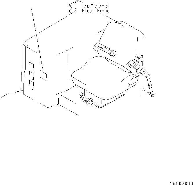 PLATE, CAUTION,SEAT BELT 195-98-16310 KOMATSU