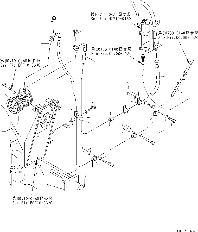 AIR COMPRESSOR ASS'Y (195-911-8991) KOMATSU