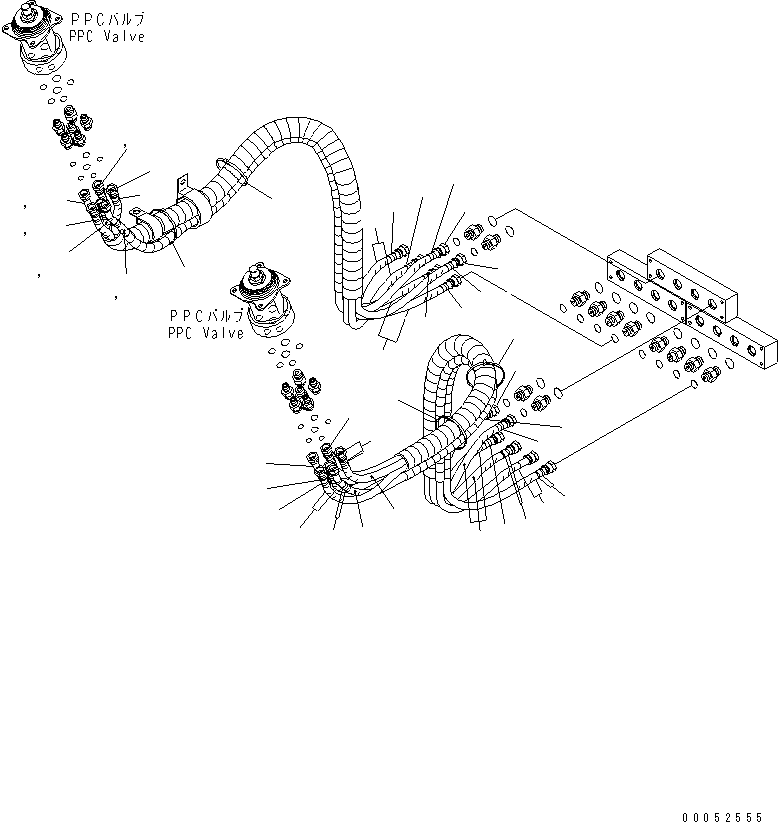 Шланг 21T-64-38240 KOMATSU