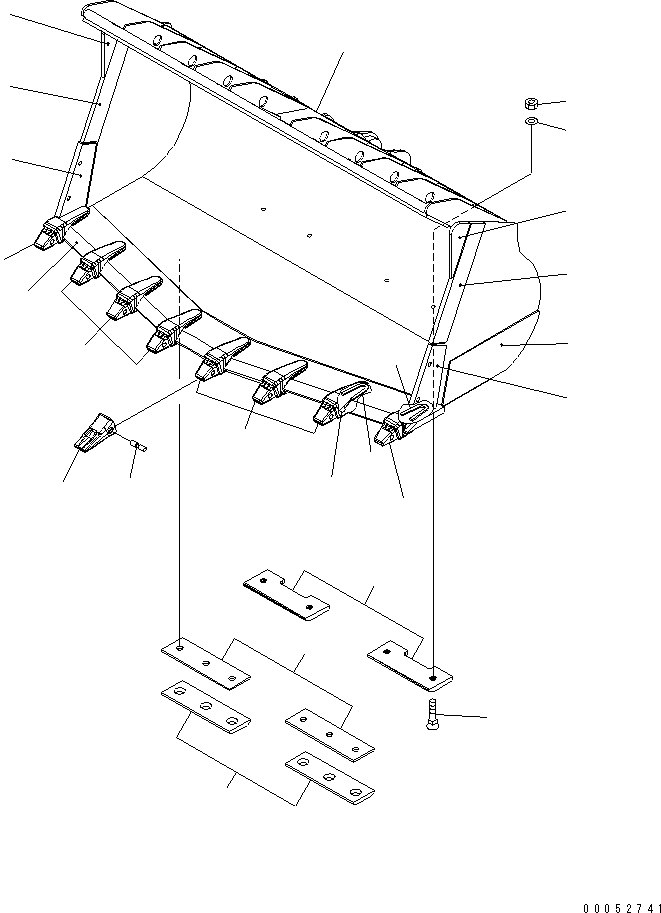 Пластина сварная 425-819-3181 KOMATSU