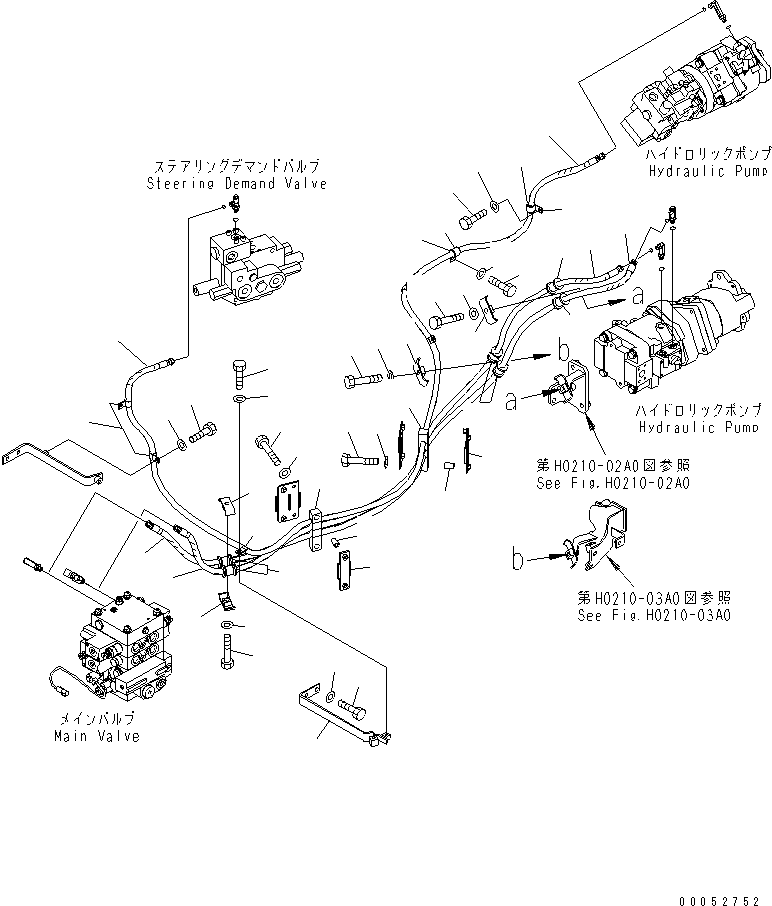 Шланг 424-62-43323 KOMATSU