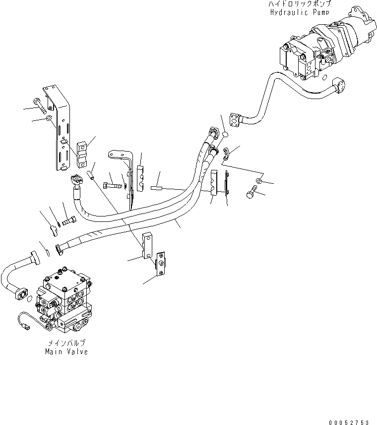 Шланг 424-62-43710 KOMATSU