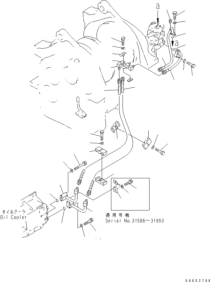 Шланг 07102-21222 KOMATSU