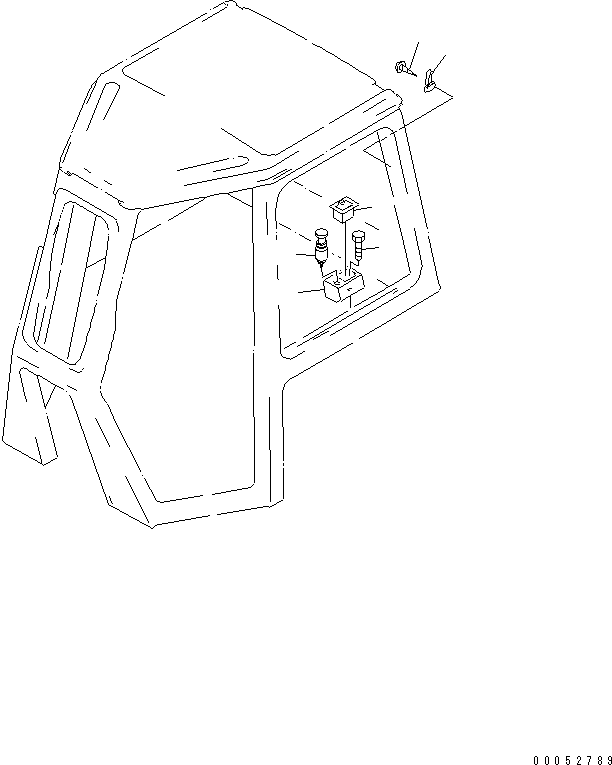 Прикуриватель 08913-12401 KOMATSU