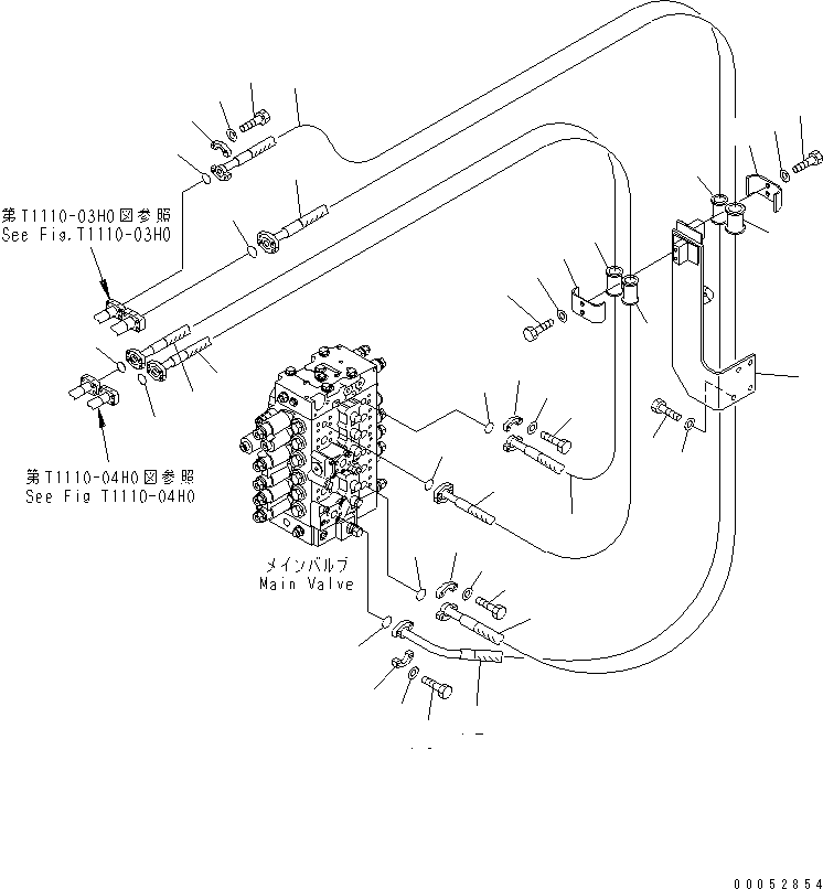 Шланг 22U-62-31470 KOMATSU