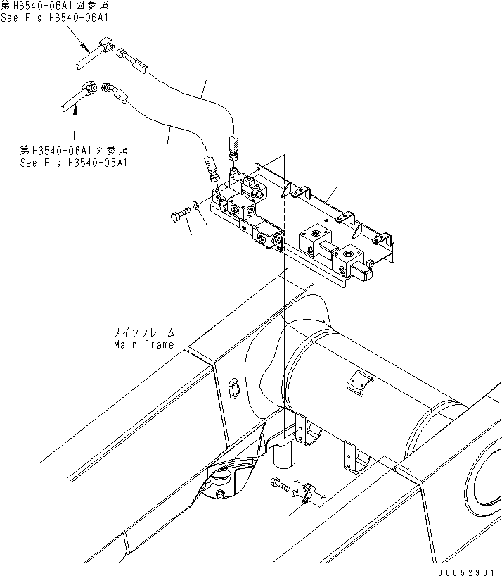 шланг с торцевым уплотнением 02767-005A3 KOMATSU