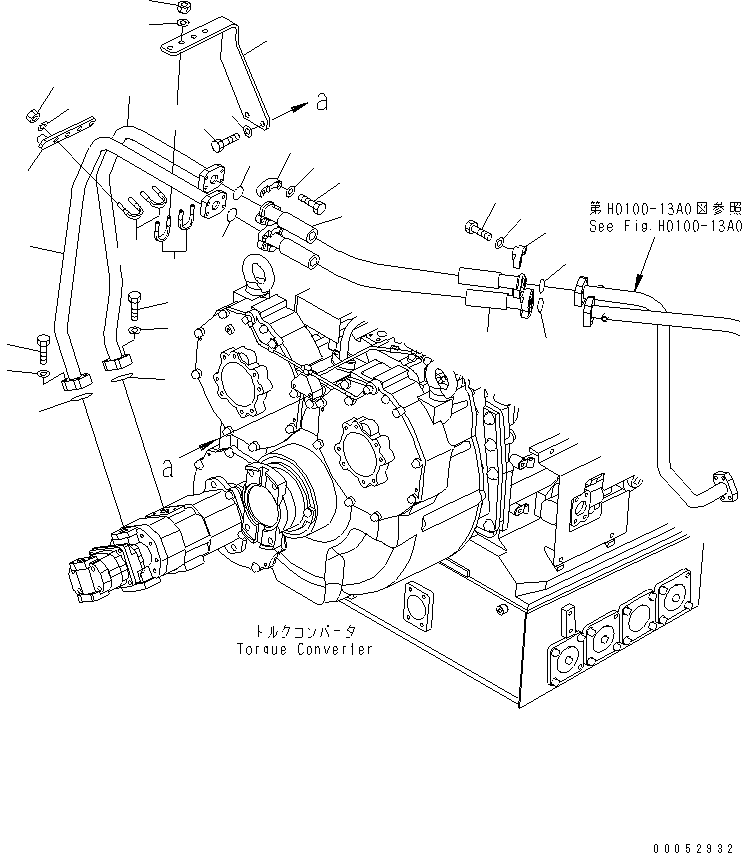 Шланг фланцевого типа 07089-01209 KOMATSU