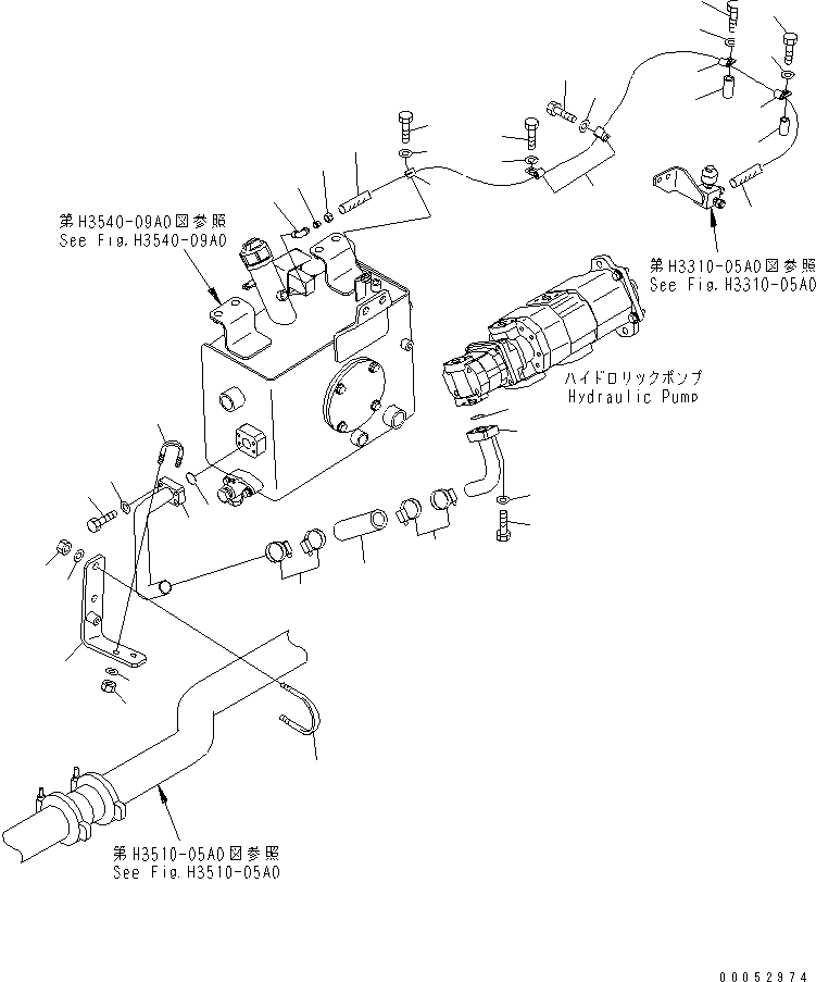 Трубка 07822-00821 KOMATSU