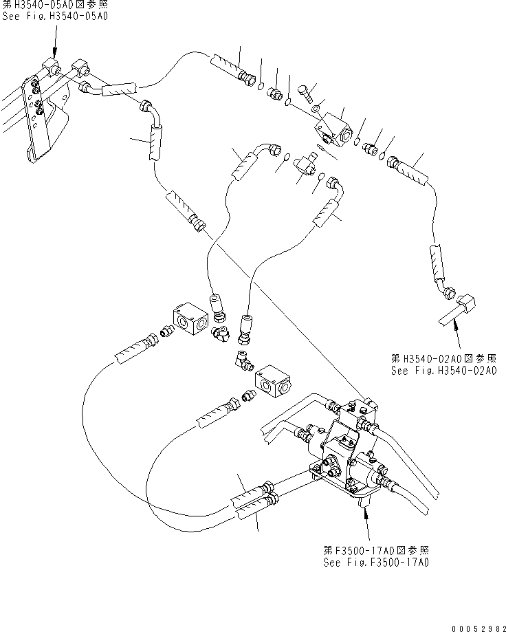 Шланг с торцевым уплотнением 02767-004A8 KOMATSU