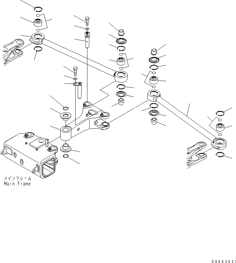 Стопорное кольцо 04071-00110 KOMATSU
