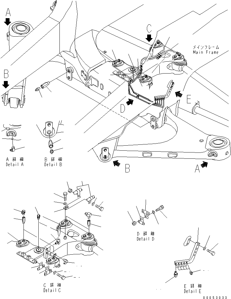 Трубка 561-52-82452 KOMATSU