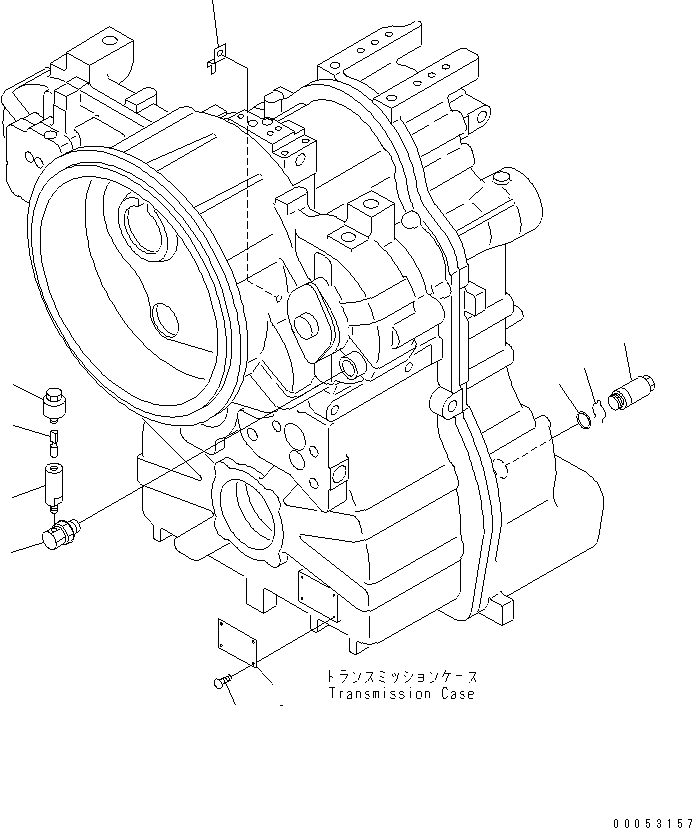 Угольник 714-23-18280 KOMATSU