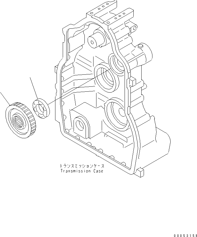 Gear, Upper 23B-15-72560 KOMATSU
