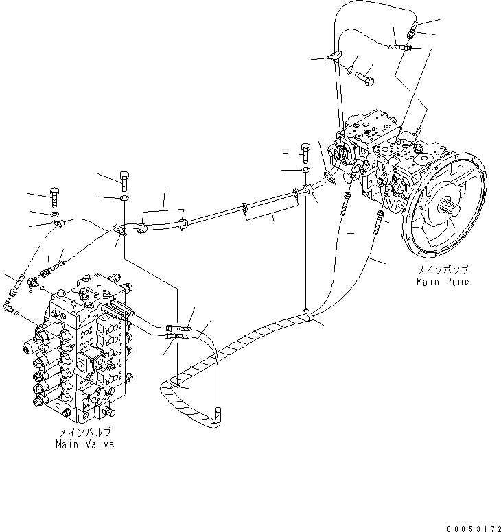 Шланг 02756-00227 KOMATSU
