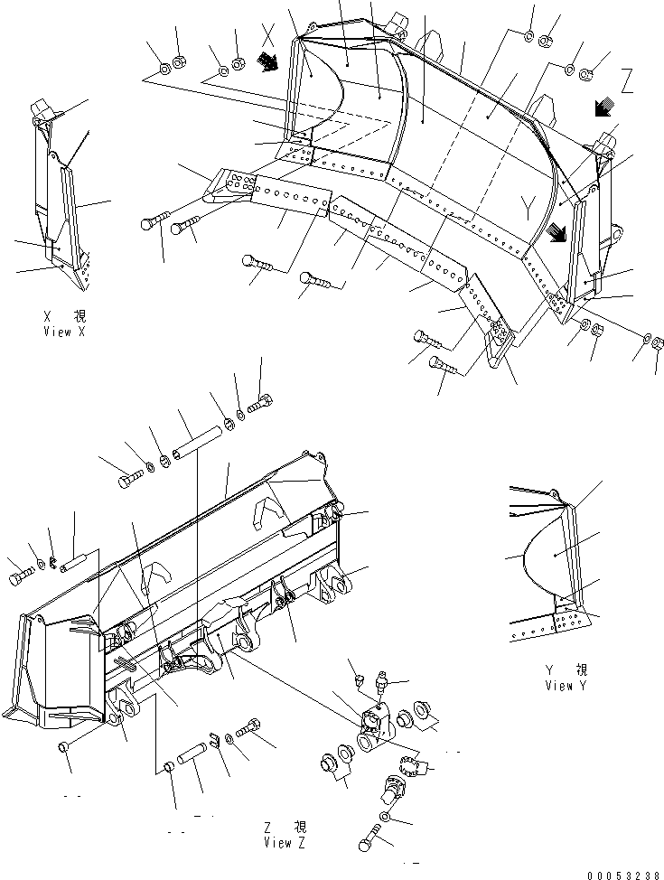 Щётка стеклоочистителя 198-72-67110 KOMATSU
