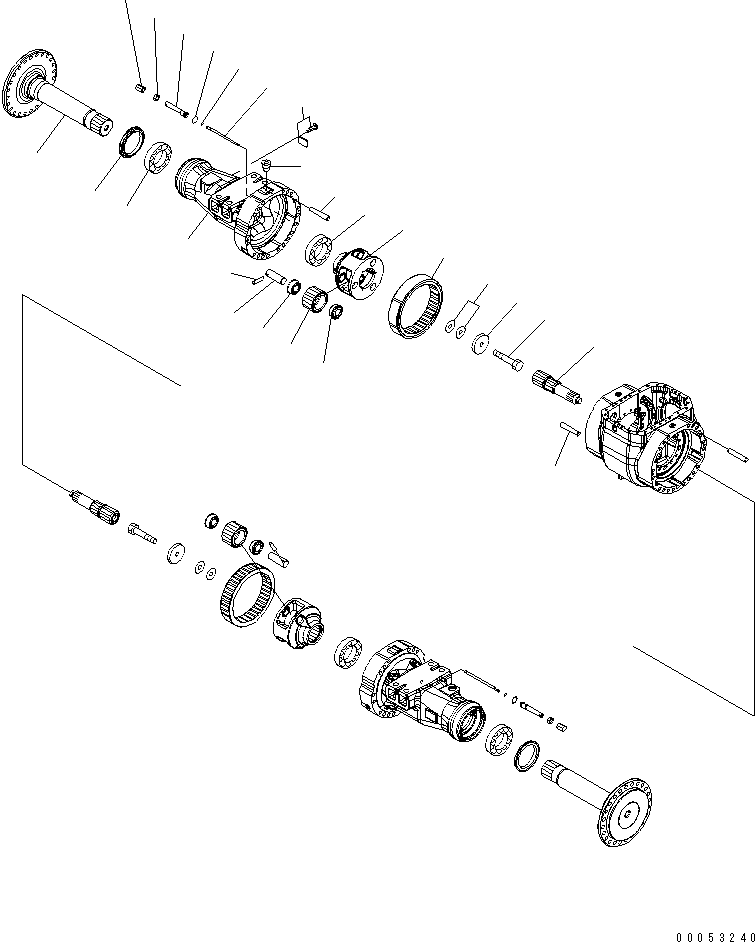 FINAL DRIVE ASS'Y,R.H. 421-22-32030 KOMATSU