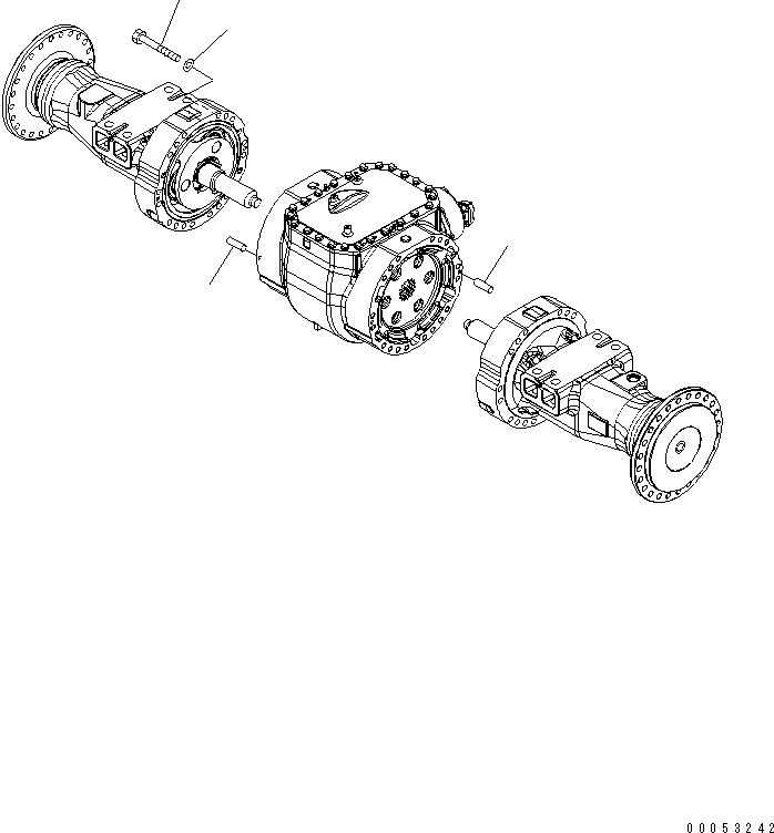 Болт 01011-62035 KOMATSU