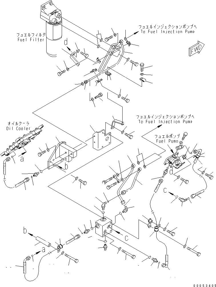 Шланг 02763-004A5 KOMATSU