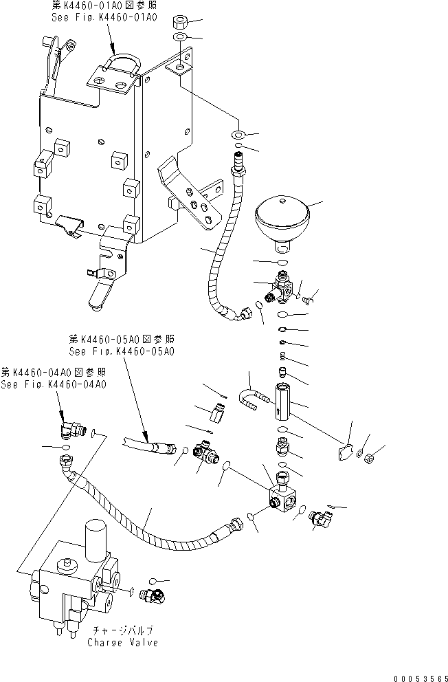 Гидроаккумулятор 425-62-23751 KOMATSU
