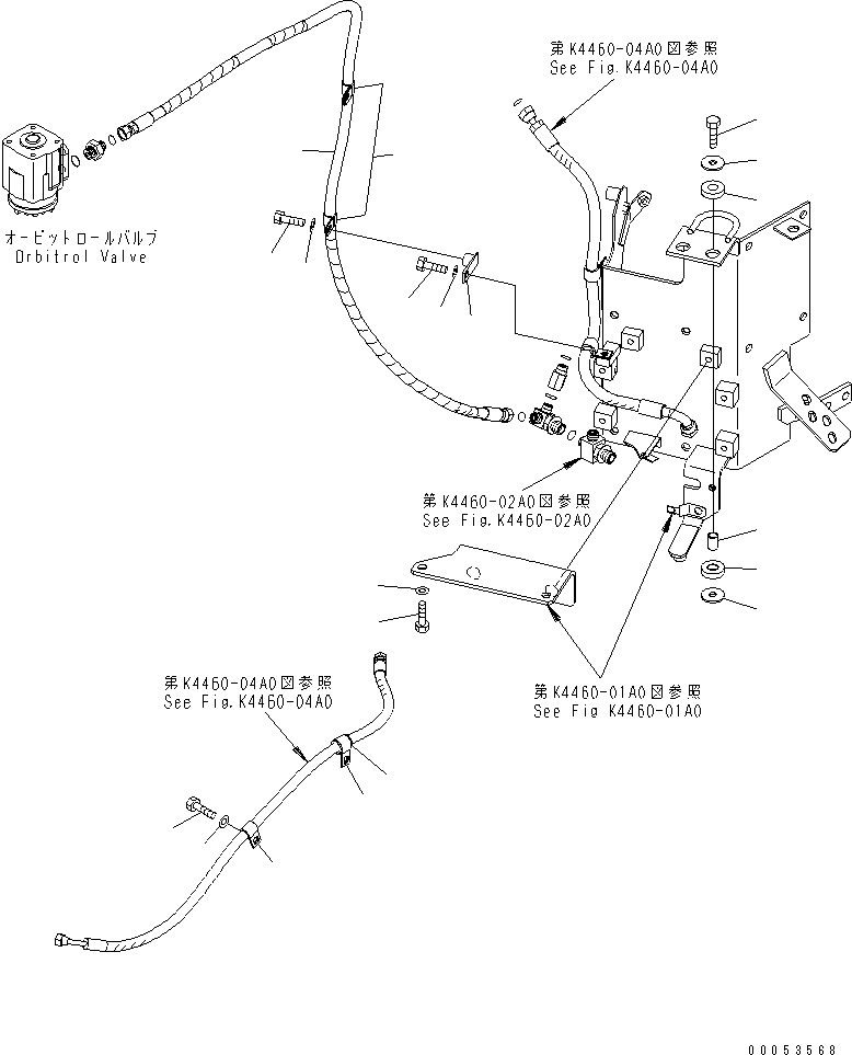Шланг 421-43-47451 KOMATSU