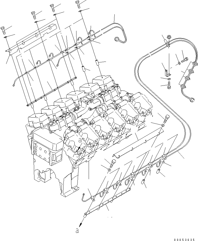 Wiring Harness, R.H. 6219-81-8720 KOMATSU