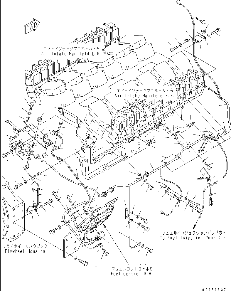 Жгут проводов 6219-81-8121 KOMATSU