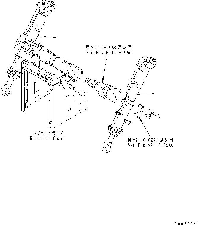 CYLINDER GROUP,R.H. (\8\175-63-X2121) KOMATSU