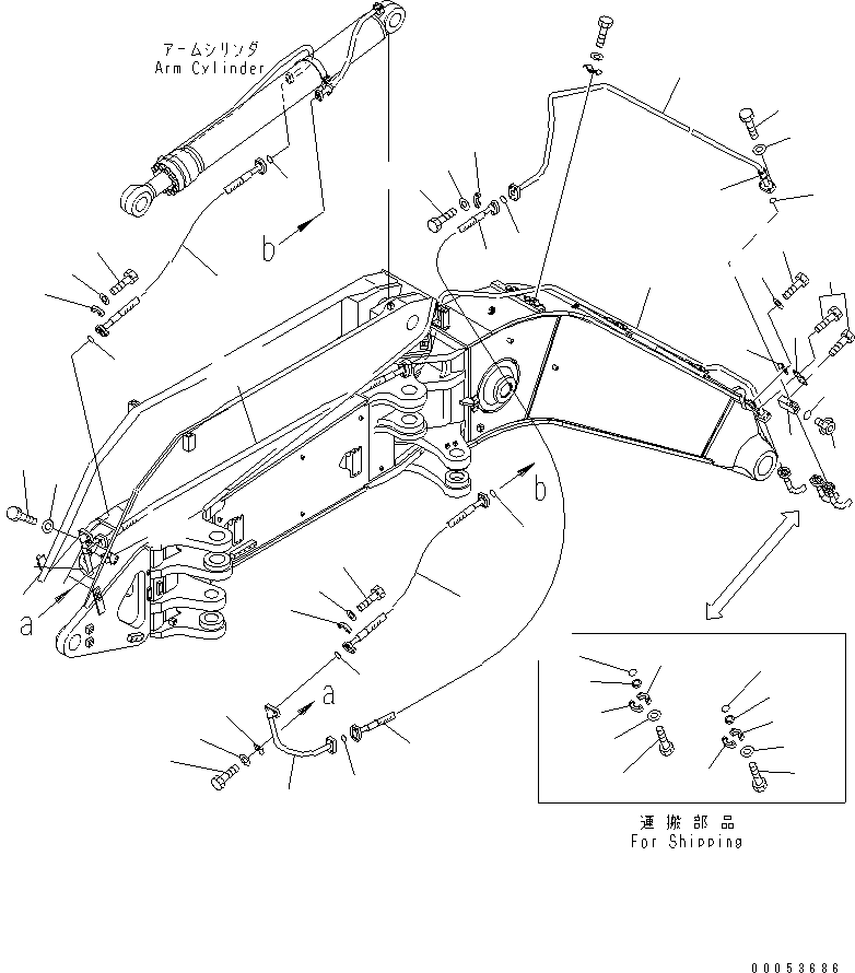 Шланг 07085-31031 KOMATSU