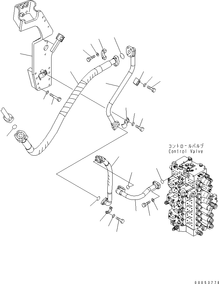 Шланг 208-62-74490 KOMATSU